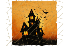 Vintage Halloween PNG Clipart, 1950s Retro Graphics Clip Art Product Image 3