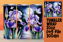 Stylish 20oz Wrap for Personalized Gifts , Flowers Product Image 1