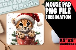 Vibrant Mouse Pad Sublimation Design, Xmas Product Image 1