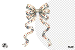 Patriotic American Bows PNG - 4th Of July Clipart Product Image 1