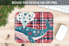 Christmas Dophin Pad Sublimation - Animal PNG Design Product Image 1