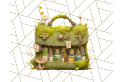 Enchanted Garden Healers Clipart PNG, Animal Plant Png Product Image 3