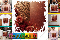 Joyful TSHIRT Art Magic PNG, Leopard Prints Product Image 1