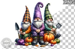 Halloween Kitchen Gnome Sublimation - Clipart PNG Design Product Image 1