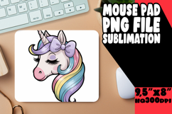 WHIMSICAL DESK PAD PLAYFUL MAGIC, Unicorn Product Image 1