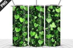 3D St Patrick&#039;s Day Tumbler Wrap| Sublimation Design Product Image 4