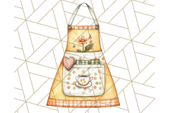 Cottagecore Kitchen Mixer, Apron PNG Clipart, Retro Floral Product Image 3