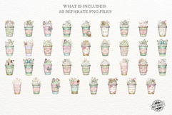 Easter Day Coffee Cups Clipart Product Image 3