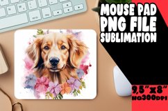 Watercolor Puppy Mouse Mat Magic Product Image 1
