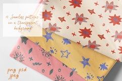 Wax Crayons Winter Sparkle Seamless Patterns Product Image 7