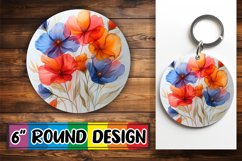 Radiant Bloom Car Coaster Art Product Image 1