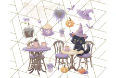 Halloween Candy Shop Clipart PNG, Trick or Treat Clip Art Product Image 3