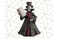 Gothic Christmas Clipart Dark Holiday PNG, Dark Christmas Product Image 3