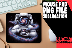COZY MOUSE MAT CREATIVE SUBLIMATION, Astronaut Product Image 1