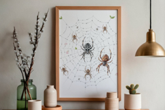 Spring Spider Webs Clipart Product Image 6