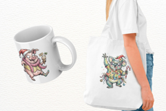 Whimsical Christmas In July Animals Clipart Product Image 3