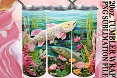 Sublimation Splash: Vibrant Fishy Vibes Product Image 1