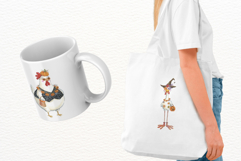 Halloween Chicken Clipart Product Image 3