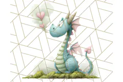 Magical Creatures Clipart PNG, Fantasy Animals Png Product Image 3