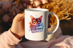 Funny Cat Sarcastic Quote Clipart Sublimation #39 Product Image 2