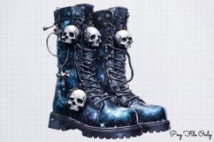 Gothic Spooky Winter Clipart PNG Product Image 1