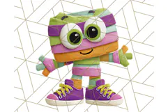 Colorful Halloween Clipart PNG, Cute Kids & Candy Clip Art Product Image 3