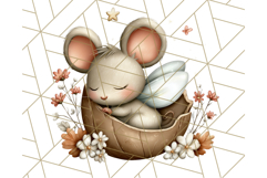 Forest Fairy Garden Creatures PNG, Whimsical Woodland Art Product Image 3