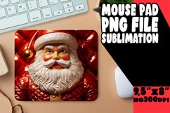 3D Inflated Christmas Art for Holiday Mouse Pads Product Image 1