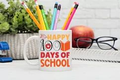 Happy 100 Days Of School SVG, School SVG Design Product Image 3