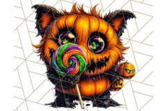 Spooky Cute Monster PNG Clipart, Adorable Halloween Monsters Product Image 3