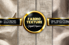 Fabric Texture Digital Papers - 04 variations Product Image 1