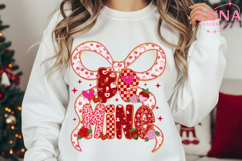 Be Mine Png, Valentine's Day Png, Coquette Bow Png, Preppy H Product Image 3