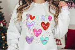You Are Enough Valentine Png, Retro Valentine Sublimation Product Image 1