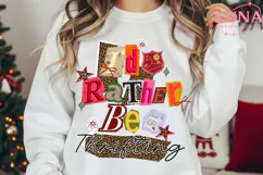 I’d Rather Be Thrifting PNG, Thrift aesthetic Shirt Design Product Image 4