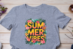 Color Splash Summer Vibes PNG for T-Shirts Product Image 4