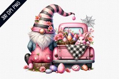 Easter Day Gnome - Sublimation Clipart PNG Design Product Image 1