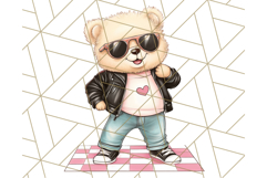 Sock Hop Animal Dance Party PNG Clipart, Cute Retro 1950s Product Image 3