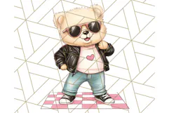 Sock Hop Animal Dance Party PNG Clipart, Cute Retro 1950s Product Image 3