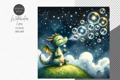 Dragon ,JPG, Junk journal, Digital paper Product Image 1