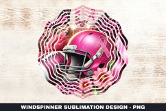 Cancer Awareness Ribbon Wind Spinner Sublimation Design Product Image 1
