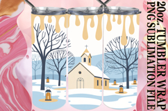 JOYFUL ESCAPE 20oz TUMBLER WRAP, Winter Product Image 1