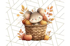 Woodland Apple Orchard Festival PNG Fall Clipart Product Image 3