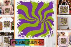 Vibrant TSHIRT Ideas Magic PNG, Funky Pattern Product Image 1