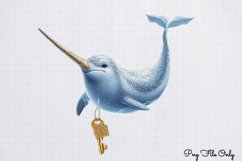 Whales Clipart design PNG Product Image 1