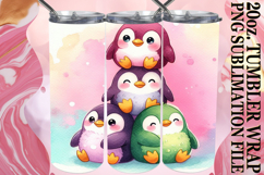 Dreamy escapes 20oz tumbler wrap, Cute Animals Product Image 1