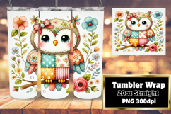 Unique 20oz Sublimation Design , Animals Product Image 1