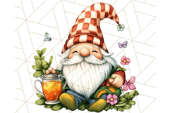 Summer Garden Gnomes Clipart PNG, Summer Country Gnomes Png Product Image 3