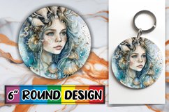 Coastal Beauty Sublimation Circles Product Image 1