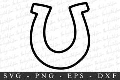 Horse Shoe SVG | SVG Cut files | Cricut Product Image 1