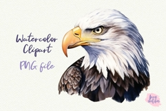 American Bald Eagle PNG Sublimation. Presidents day clipart Product Image 3